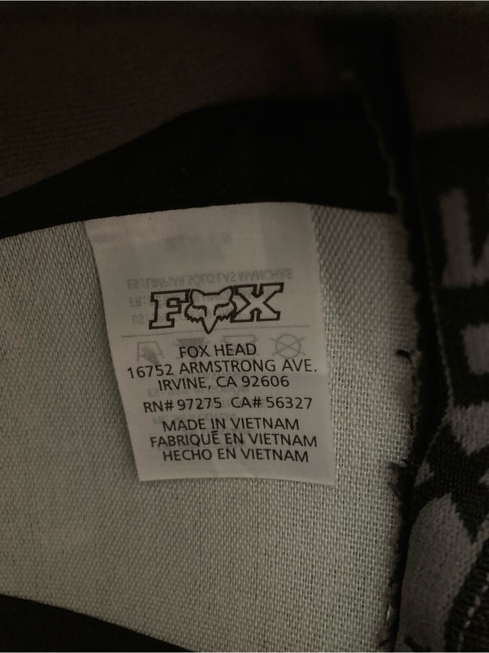 Fox Mens Flex-Fit Camo Hat with Raised Fox Head Patch - Picture 6 of 8
